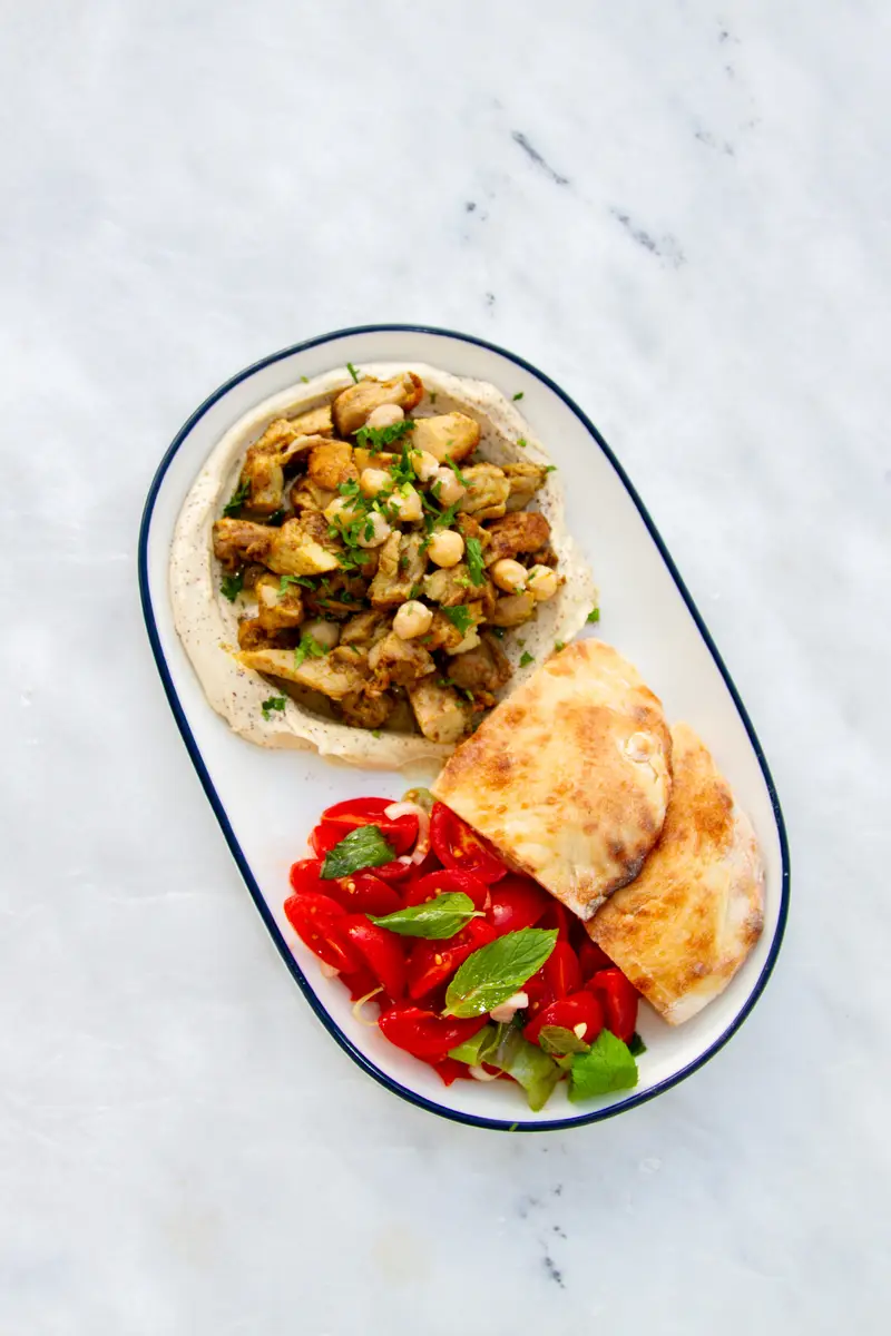 Tavuklu Humus